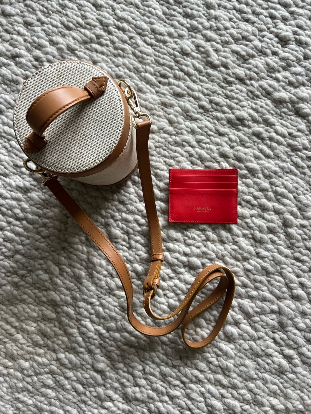 Paravel Cylinder Crossbody Capsule Bag - Picture 3 of 9